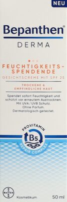 BEPANTHEN DERMA cr visage hydratante SPF25 50 ml