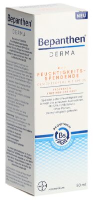 BEPANTHEN DERMA cr visage hydratante SPF25 50 ml