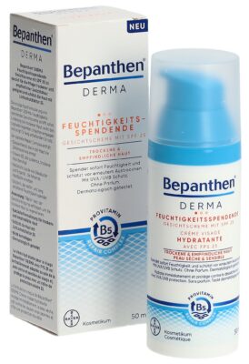 BEPANTHEN DERMA cr visage hydratante SPF25 50 ml