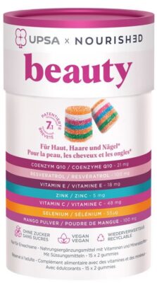 UPSA X NOURISHED Beauty gummies box 30 pce