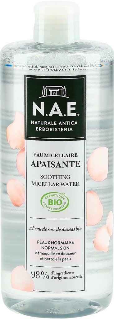 N.A.E. Face Cleanser eau micellaire rose fl 500 ml