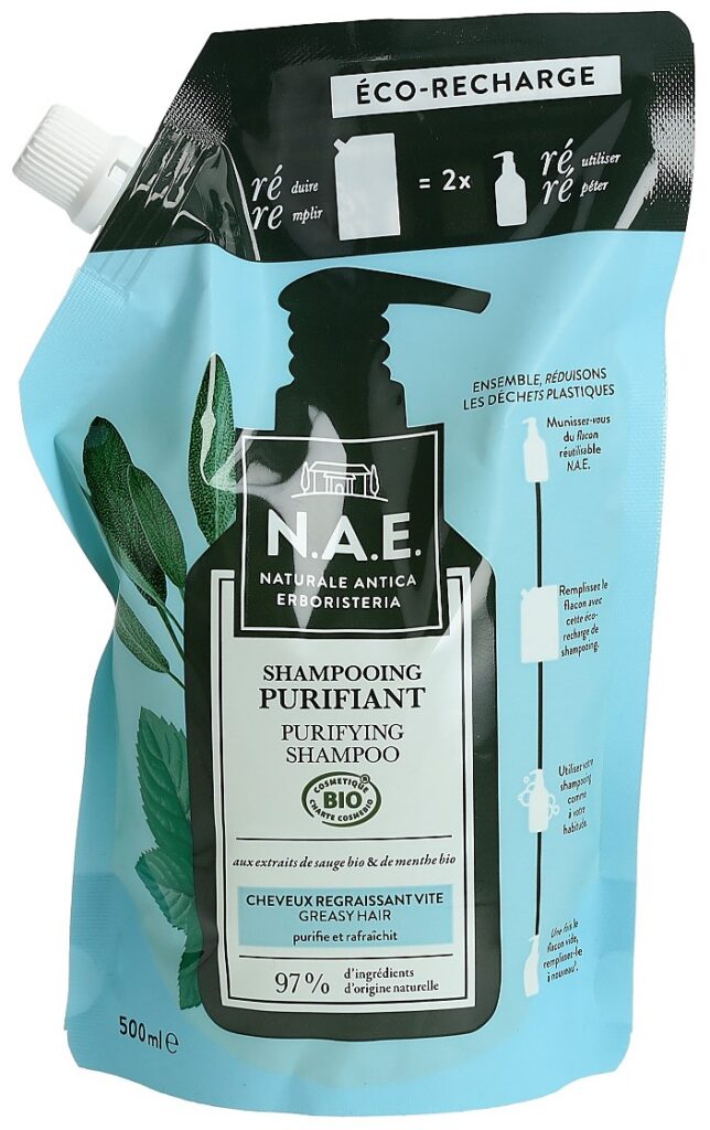 N.A.E. Shampoo & Treat Purify refill 500 ml