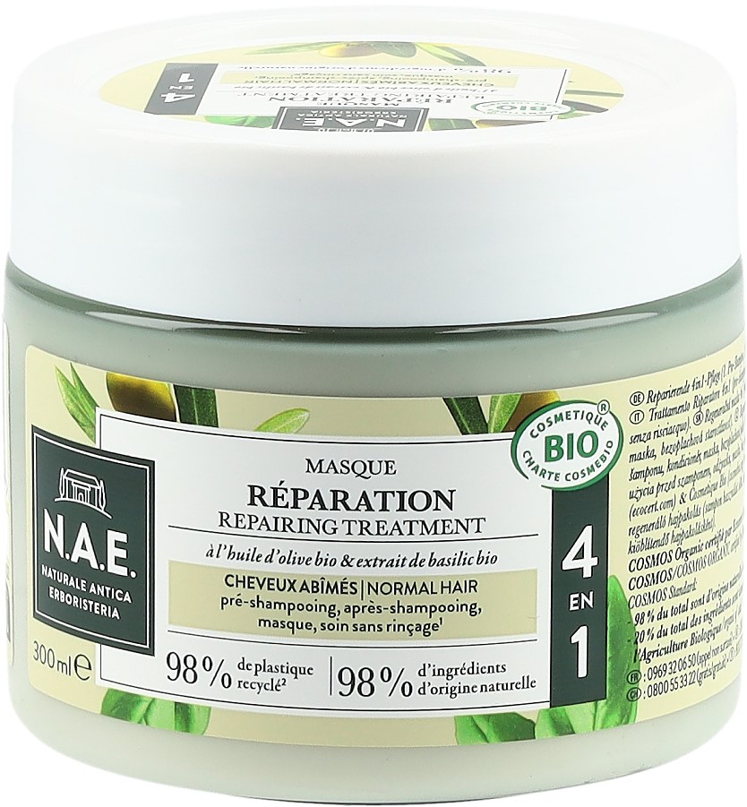N.A.E. Shampoo & Treat Reparierend 4en1 300 ml