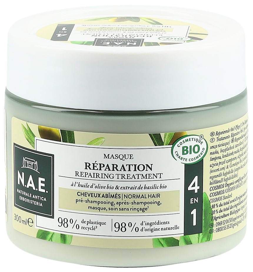 N.A.E. Shampoo & Treat Reparierend 4en1 300 ml