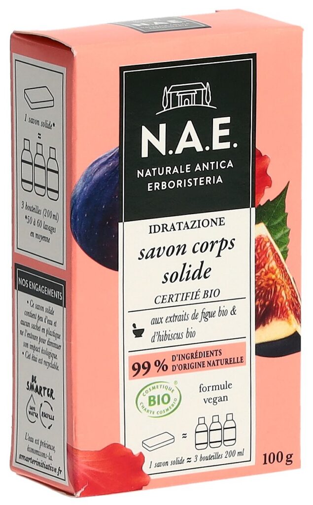 N.A.E. Solid Soap Bodybar hydratant box 100 g
