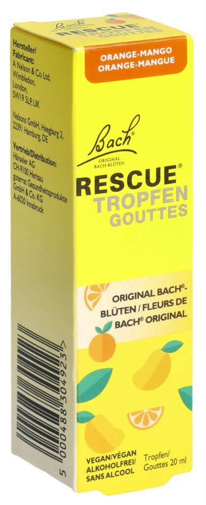 RESCUE gouttes orange mangue 20 ml