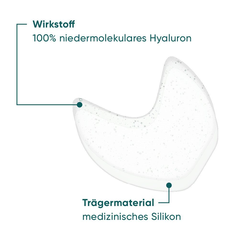 APRICOT pad yeux&tempes réutil hyaluron 2 pce