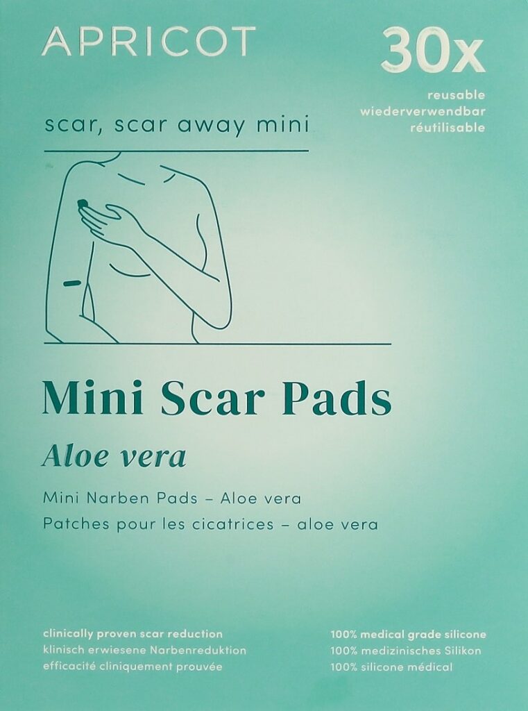 APRICOT pad cicatrice réutil scar scar away 4 pce