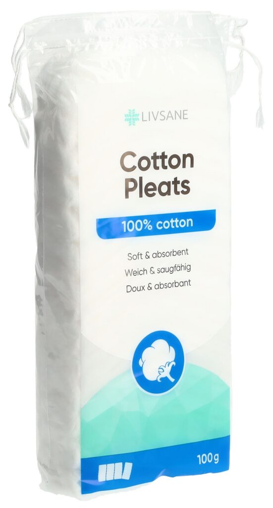 LIVSANE Coton prédécoupé (nouveau) sach 100 g