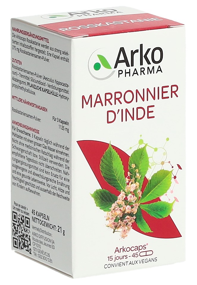 ARKOCAPS Marronnier d'Inde caps (nouveau) 45 pce