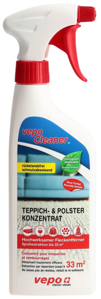 VEPOCLEANER nettoy moquet+rembourr détach 500 ml