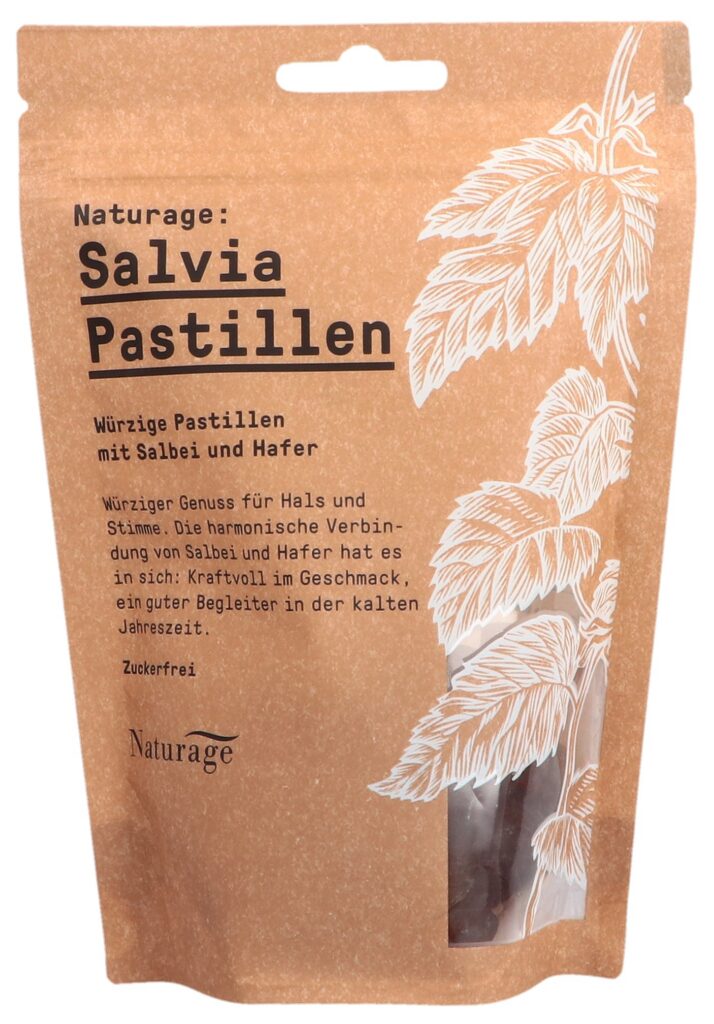 NATURAGE pastilles sauge avoine 100 g