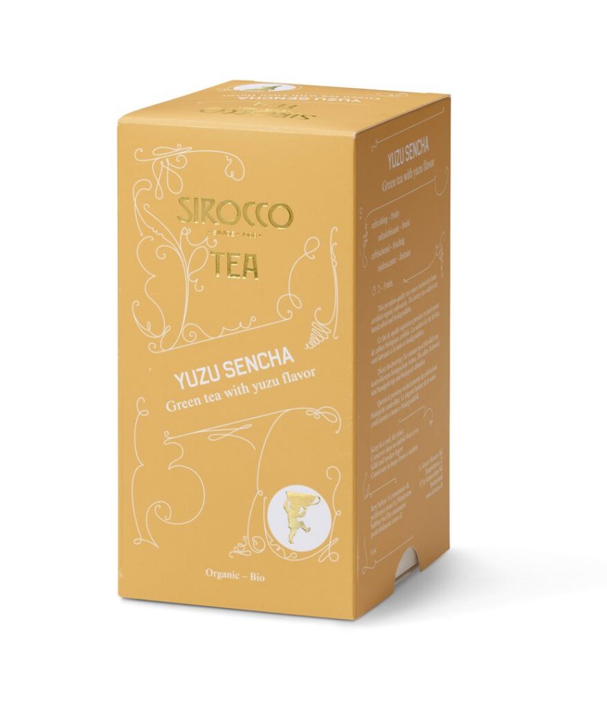 SIROCCO sachet de thé Yuzu Sencha 20 pce