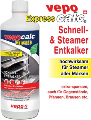 VEPOCALC express détart rapide et steamers 1000 ml