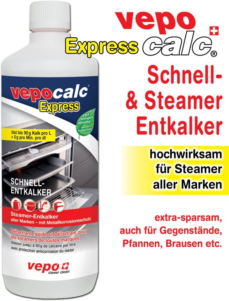 VEPOCALC express détart rapide et steamers 10 lt