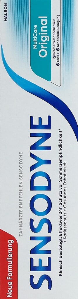 SENSODYNE MultiCare dentifrice tb 75 ml