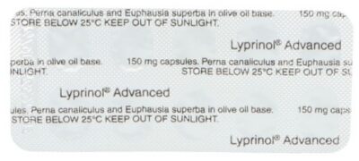 LYPRINOL Advanced caps blist 60 pce
