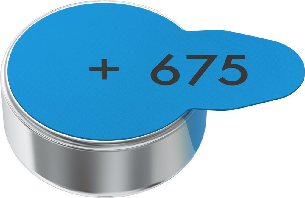 VARTA pile pour aide auditive 675 6 pce