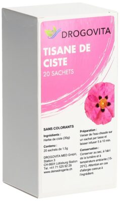 DROGOVITA tisane de ciste sach 20 pce