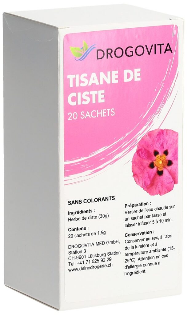 DROGOVITA tisane de ciste sach 20 pce