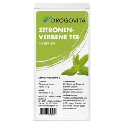 DROGOVITA tisane de verveine au citron sach 20 pce