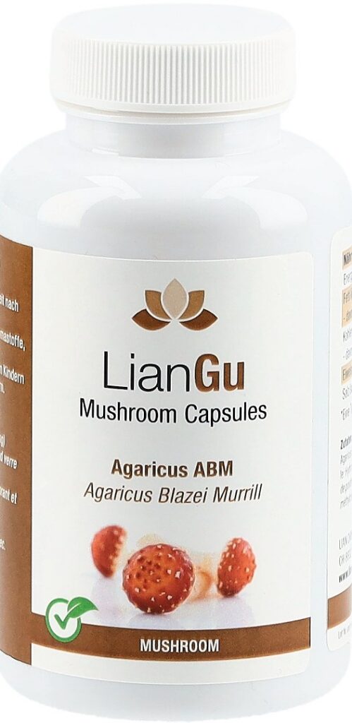 LIANGU Agaricus ABM Mushrooms caps bte 120 pce