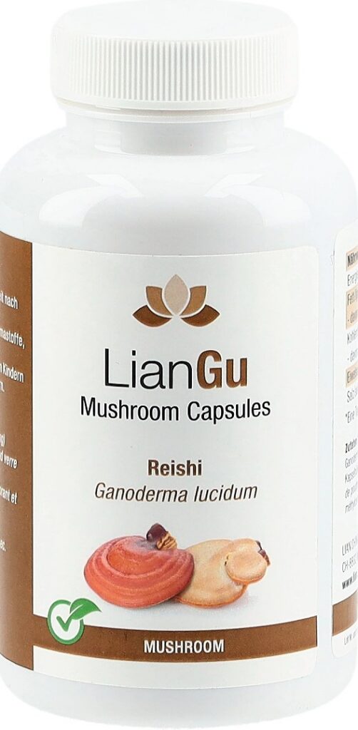 LIANGU Reishi Mushrooms caps bte 120 pce