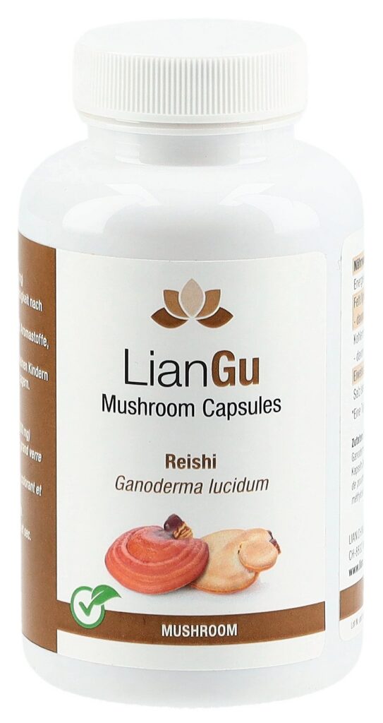 LIANGU Reishi Mushrooms caps bte 120 pce