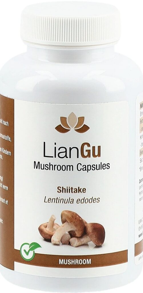 LIANGU Shiitake Mushrooms caps bte 120 pce