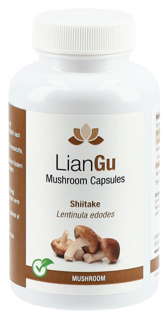 LIANGU Shiitake Mushrooms caps bte 120 pce