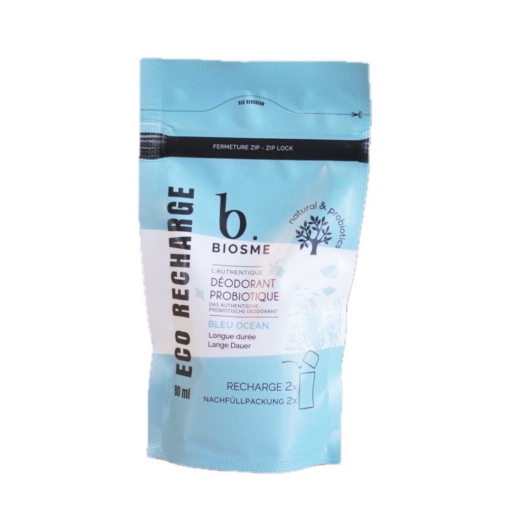 BIOSME déo probiotique Bleu océan rech fl 80 ml