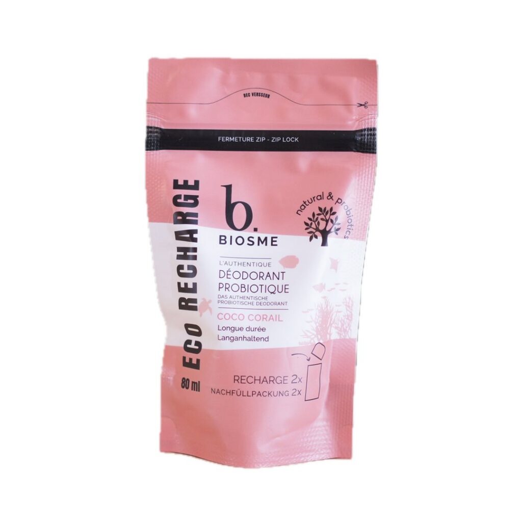 BIOSME déo probiotique Coco corail rech fl 80 ml