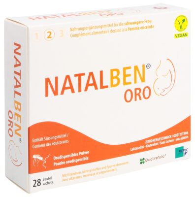 NATALBEN ORO vegan sach 28 pce