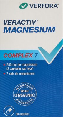 VERACTIV Magnesium Complex 7 caps bte 60 pce