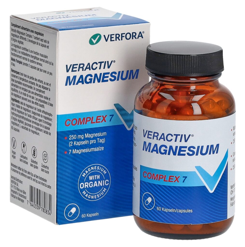 VERACTIV Magnesium Complex 7 caps bte 60 pce