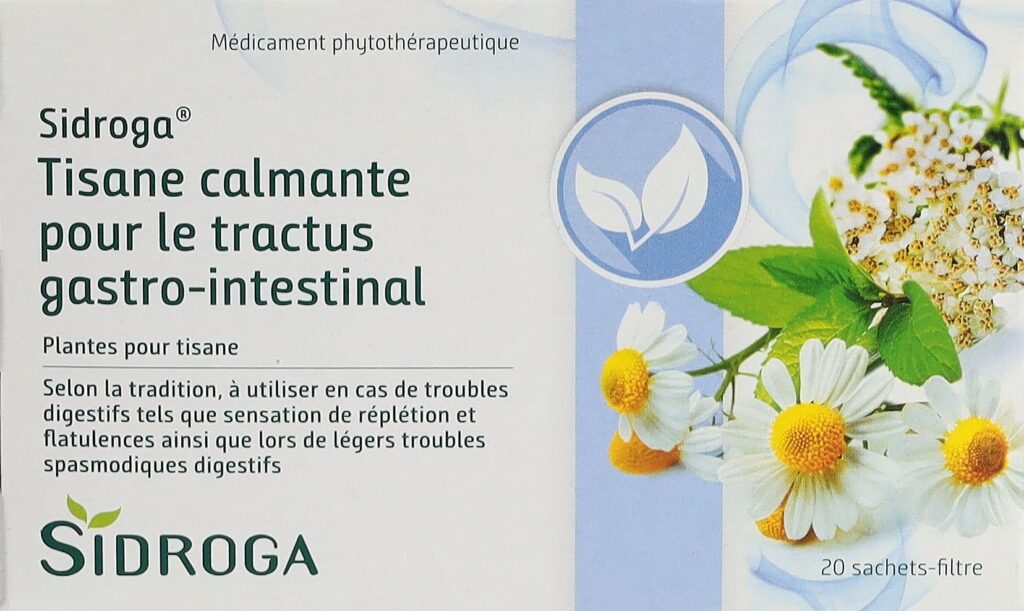 SIDROGA tisane calm p tract gastro-int 20 sach 2 g
