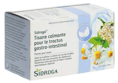 SIDROGA tisane calm p tract gastro-int 20 sach 2 g