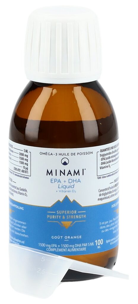 MINAMI EPA+DHA Liquid fl verre 100 ml
