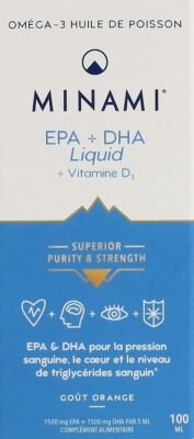 MINAMI EPA+DHA Liquid fl verre 100 ml