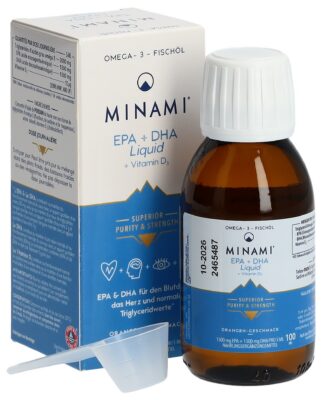 MINAMI EPA+DHA Liquid fl verre 100 ml