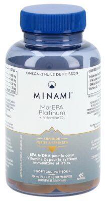 MINAMI MorEPA Platinum caps moll bte 60 pce