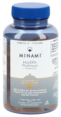 MINAMI MorEPA Platinum caps moll bte 60 pce