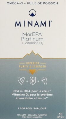 MINAMI MorEPA Platinum caps moll bte 60 pce