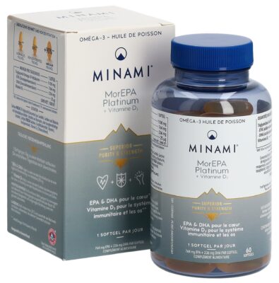 MINAMI MorEPA Platinum caps moll bte 60 pce