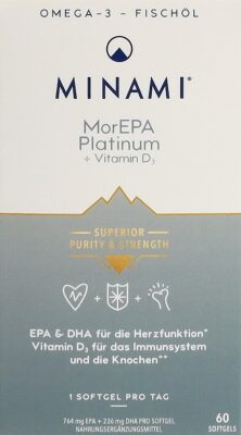 MINAMI MorEPA Platinum caps moll bte 60 pce