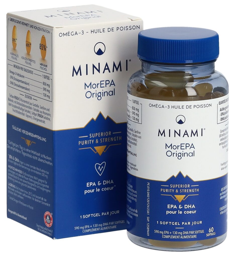 MINAMI MorEPA Original caps moll bte 60 pce