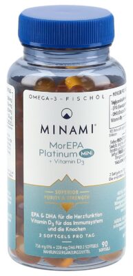 MINAMI MorEPA Platinum Mini caps moll bte 90 pce