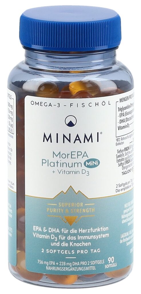 MINAMI MorEPA Platinum Mini caps moll bte 90 pce