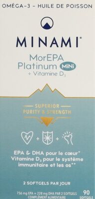 MINAMI MorEPA Platinum Mini caps moll bte 90 pce