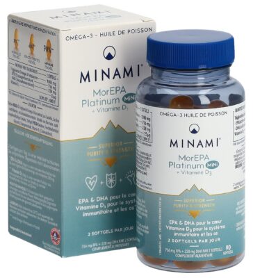 MINAMI MorEPA Platinum Mini caps moll bte 90 pce